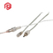 18AWG 5.5mm X 2.1mm Male To Male Power customizable Cable length and size DC 5521 2 Pin Waterproof Plug