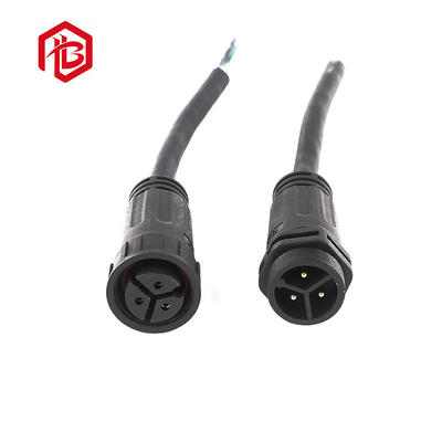 Led Lighting Waterproof IP68 Power Signal 5PIN Cable Connector M25 Wire To Wire Plastic Male Female Circular Plastic Connector