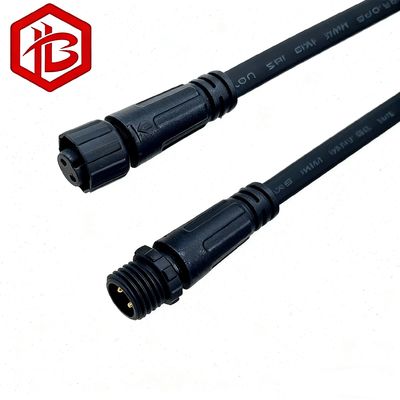 M10 PVC PLUG 2 3 4 Pin  Faucet LED Outdoor Lamp Waterproof Male and Female Plug Power Cord Connector