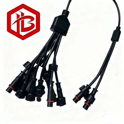 M11 PVC PLUG  M16 M18 Male and Female Connector 2 3 4 5 6 7 8 10 Pin Circular LED Outdoor Lighting Waterproof Cable Connector