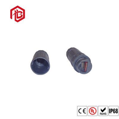 Αγορά αδιάβροχο μέτωπο συνδετήρων IP67 IP68 8P 8C M19 RJ45 - η επιτροπή τοποθετεί την υποδοχή RJ45 online manufacture