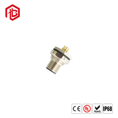 Αγορά Αδιάβροχος IP67 A/B/D κώδικας 4 Ethernet συνδετήρας σωστής γωνίας συνελεύσεων M12 αεροπορίας καρφιτσών online manufacture