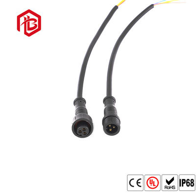 Αγορά M11 Αδιάβροχος κυκλικός σύνδεσμος LED Light Connector 2 3 4 5 Pin PVC Integrated Injection Molded Plug online manufacture