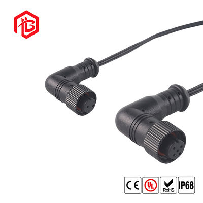 Αγορά IP68 Waterproof M12 8 Pin Male Connector 90 Degree Right Angle Elbow Aviation Sensor Cable Circular Connector Product Connectors online manufacture