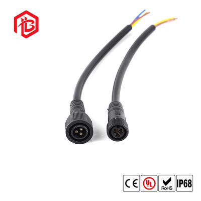 Αγορά Custom M15 IP68 Waterproof Aerospace PCB Male Female Connector with 1P/2P/3P/4P/5P/6P Power Cable Plug for LED Strips online manufacture