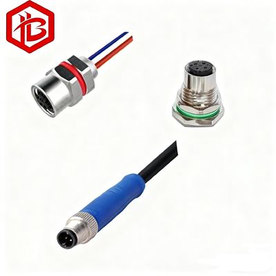 Αγορά OEM ODM M5 4 Pin Female Connector Waterproof Circular Connector Cable M5 Connector online manufacture
