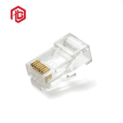 Αγορά Υψηλής Απόδοσης CAT5 UTP Modular Plug Male/Female Cat5e Cat6 8p8c Shielded Pass Ethernet RJ45 PCB RF Power Cable Connector online manufacture