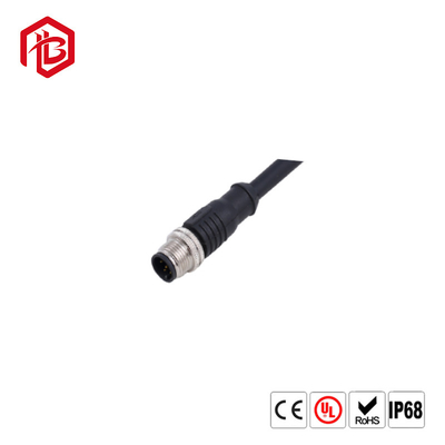 M12 4 Pin IP67 IP68 Power Electric Bike Led Screen Connector Waterproof