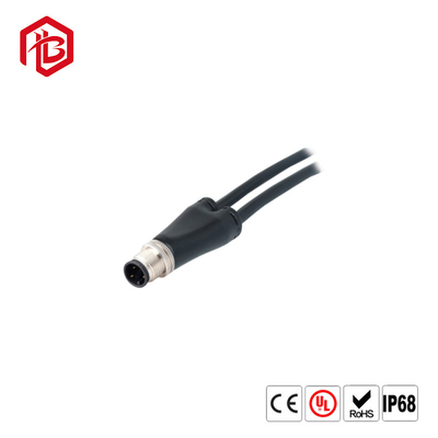 M12 4 Pin IP67 IP68 Power Electric Bike Led Screen Connector Waterproof