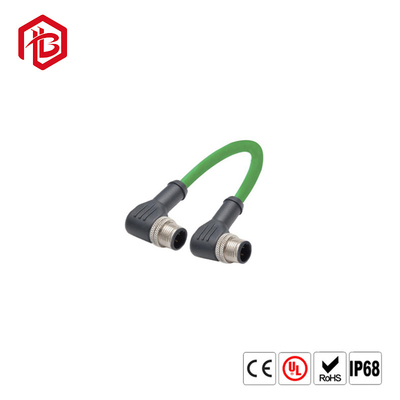 M12 4 Pin IP67 IP68 Power Electric Bike Led Screen Connector Waterproof