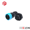 new energy A25 blue self-locking series waterproof aviation press type connector