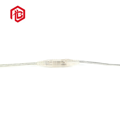 Black/ Transparent Low Voltage Sealed Connector 110V 3-5A For Outdoor Lighting / Irrigation Systems