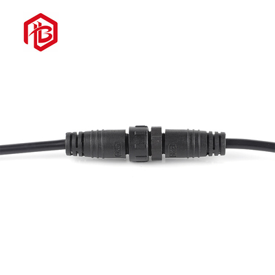 Male And Female Gender Socket Waterproof Outdoor Cable Connector with Cover