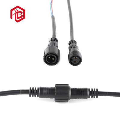 M18 Male And Female Connector LED Waterproof Connector Circular Waterproof Wire Floor Heating Connector Wire