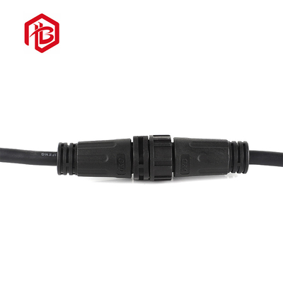 Led Lighting Waterproof IP68 Power Signal 5PIN Cable Connector M25 Wire To Wire Plastic Male Female Circular Plastic Connector