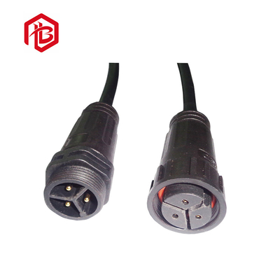Led Lighting Waterproof IP68 Power Signal 5PIN Cable Connector M25 Wire To Wire Plastic Male Female Circular Plastic Connector