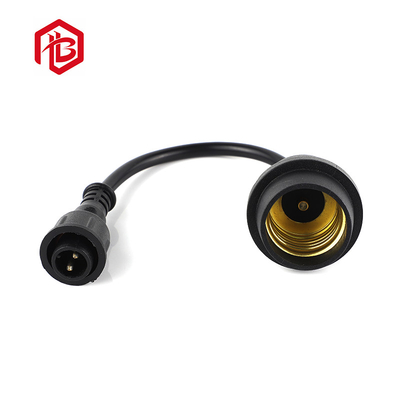 Nylon E27 Outdoor Waterproof Lamp Holder E27 Screw Mouth Pure Copper Lamp Holder Chandelier Household Outdoor Strip Line