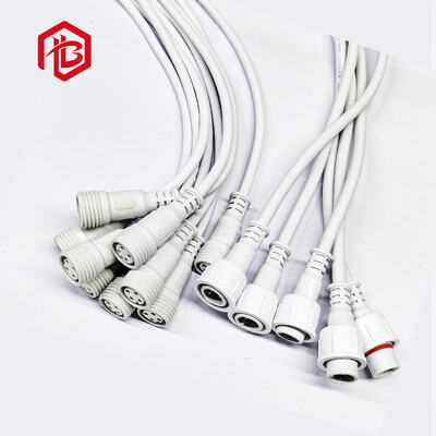 Customized M11-M16 LED Waterproof UHF Aerospace PCB Power Connector with Male/Female Pins IP68 Rated PC Housing