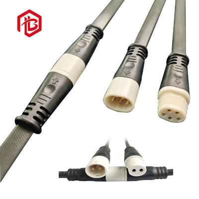 Fat Plug IP65 Waterproof LED Light Outdoor Lighting Connector 220V UHF PCB Power Plug Butt Connector Plug Wire