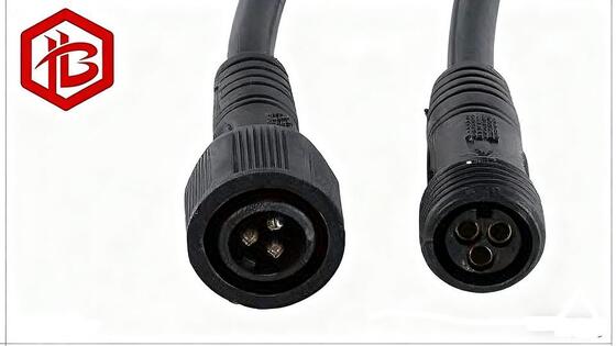 M15 PVC Waterproof RGBW LED Rock Light Male/Female Connector with UHF RF PCB Extension Cable for Car