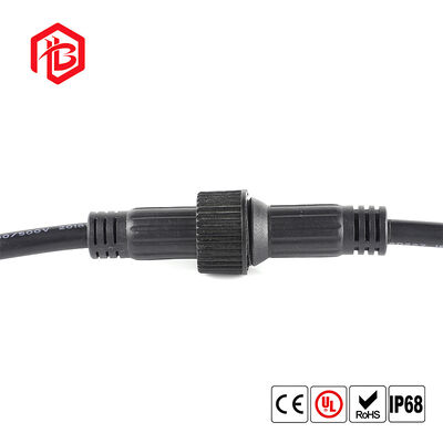 M23 Waterproof Male/Female Copper Connector with Cable RF/UHF Rated 16A for Solar Power Systems