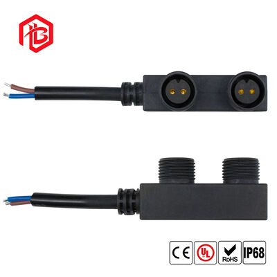 M19F TYPE MODULE Waterproof Connector Male/Female Copper Contact for Aerospace & Solar Power Systems
